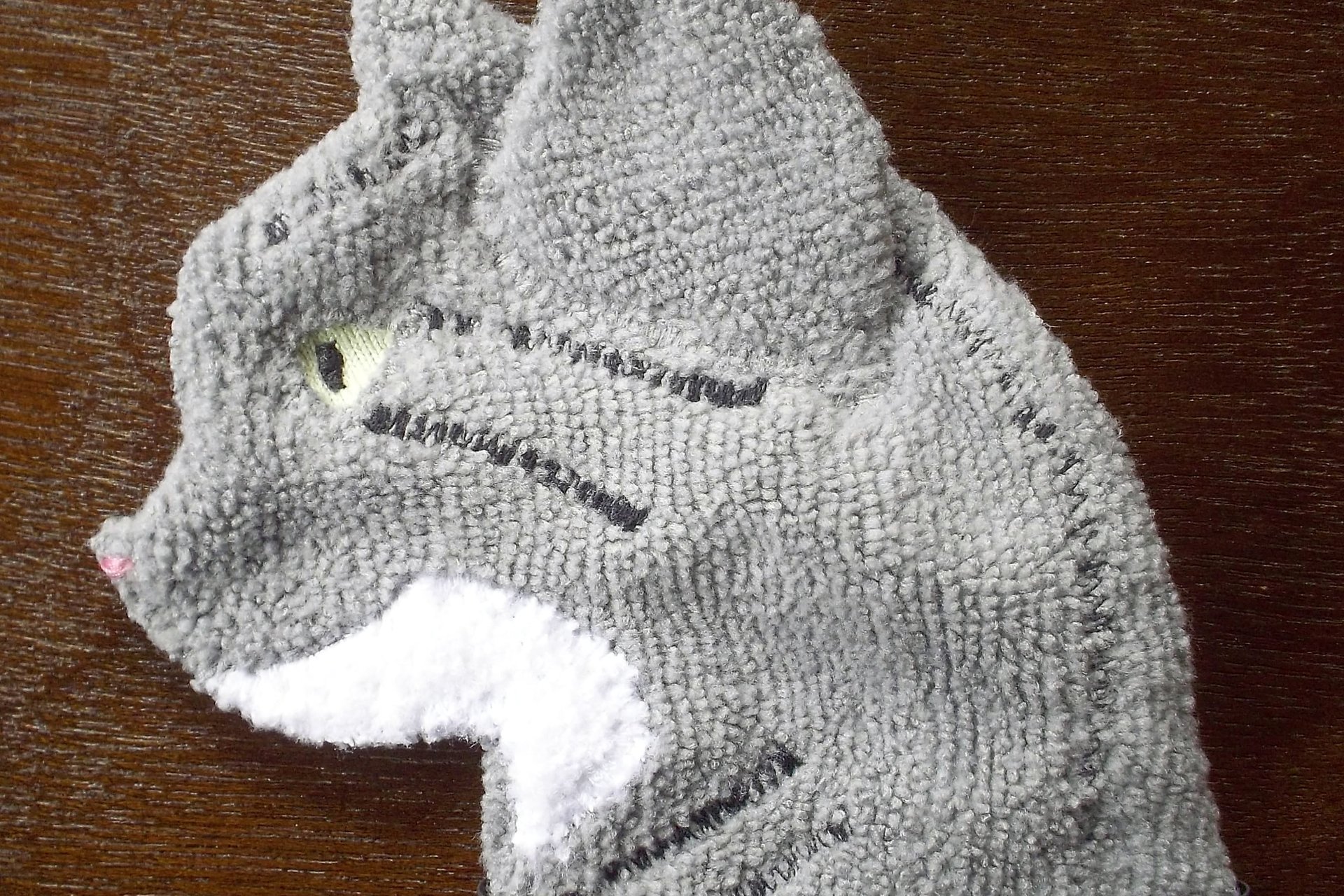 Smudge Cat "Lucky" Microfiber Covert Cleaning Cloth