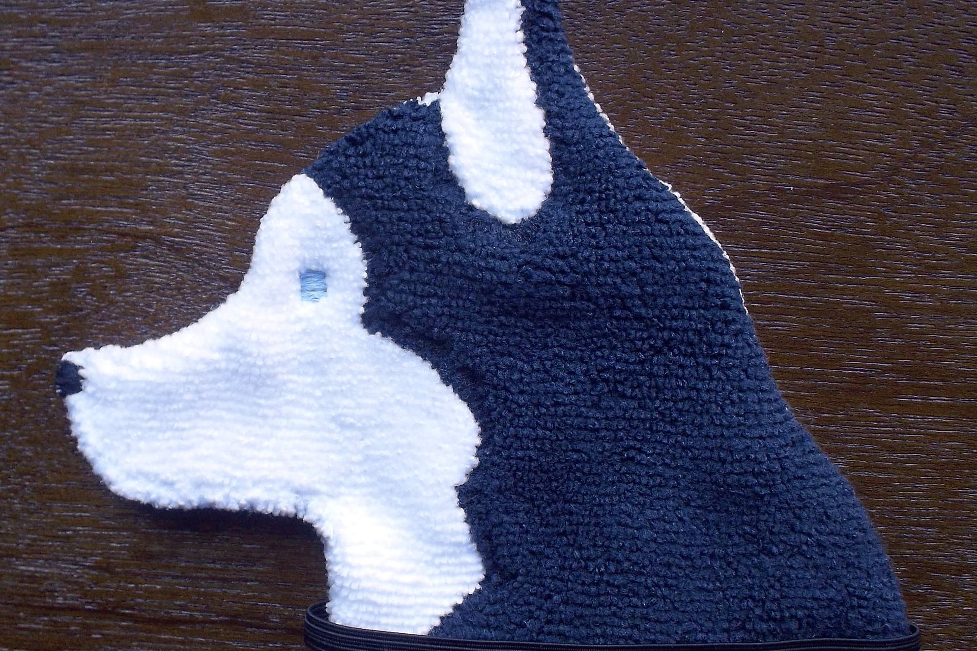 Smudge Dog Husky "Paul" Microfiber  Covert Cleaning Cloth