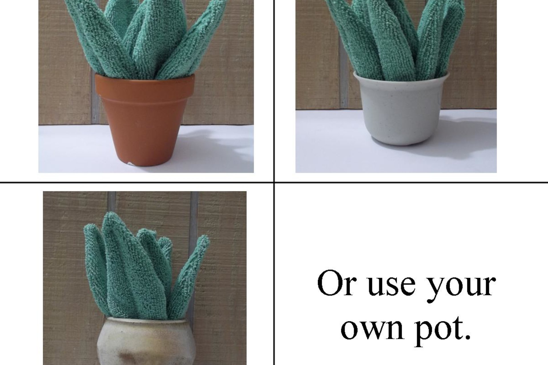 Using your own pot examples.