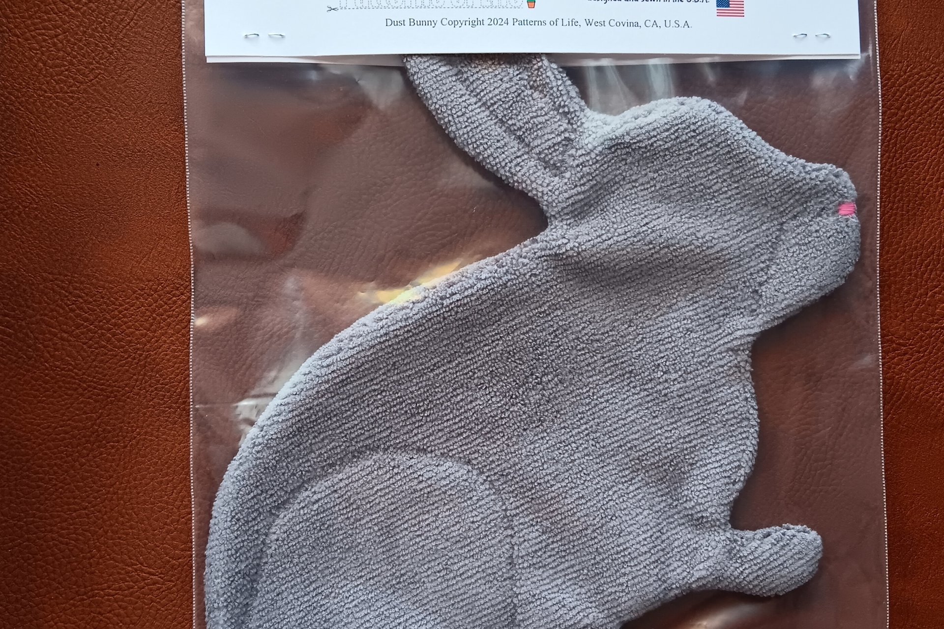 Dust Bunny Microfiber Cleaning and Polishing Cloth