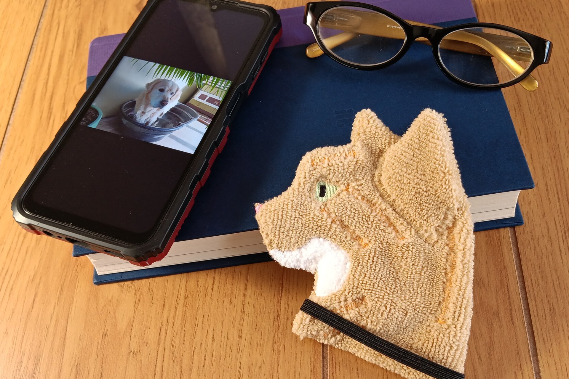 Smudge Cat "Frankie" Microfiber Covert Cleaning Cloth