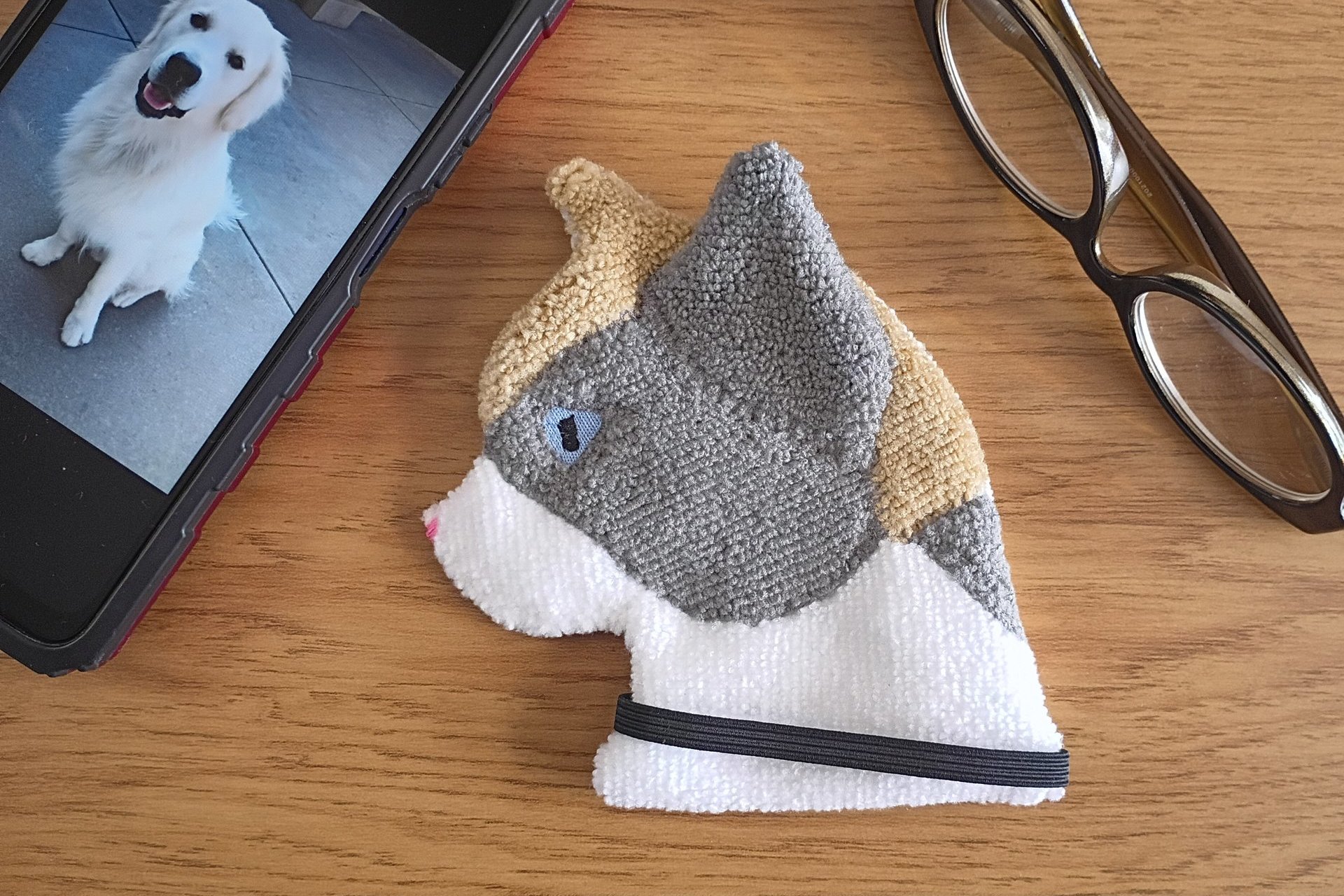 Smudge Cat "Cali" Microfiber Covert Cleaning Cloth