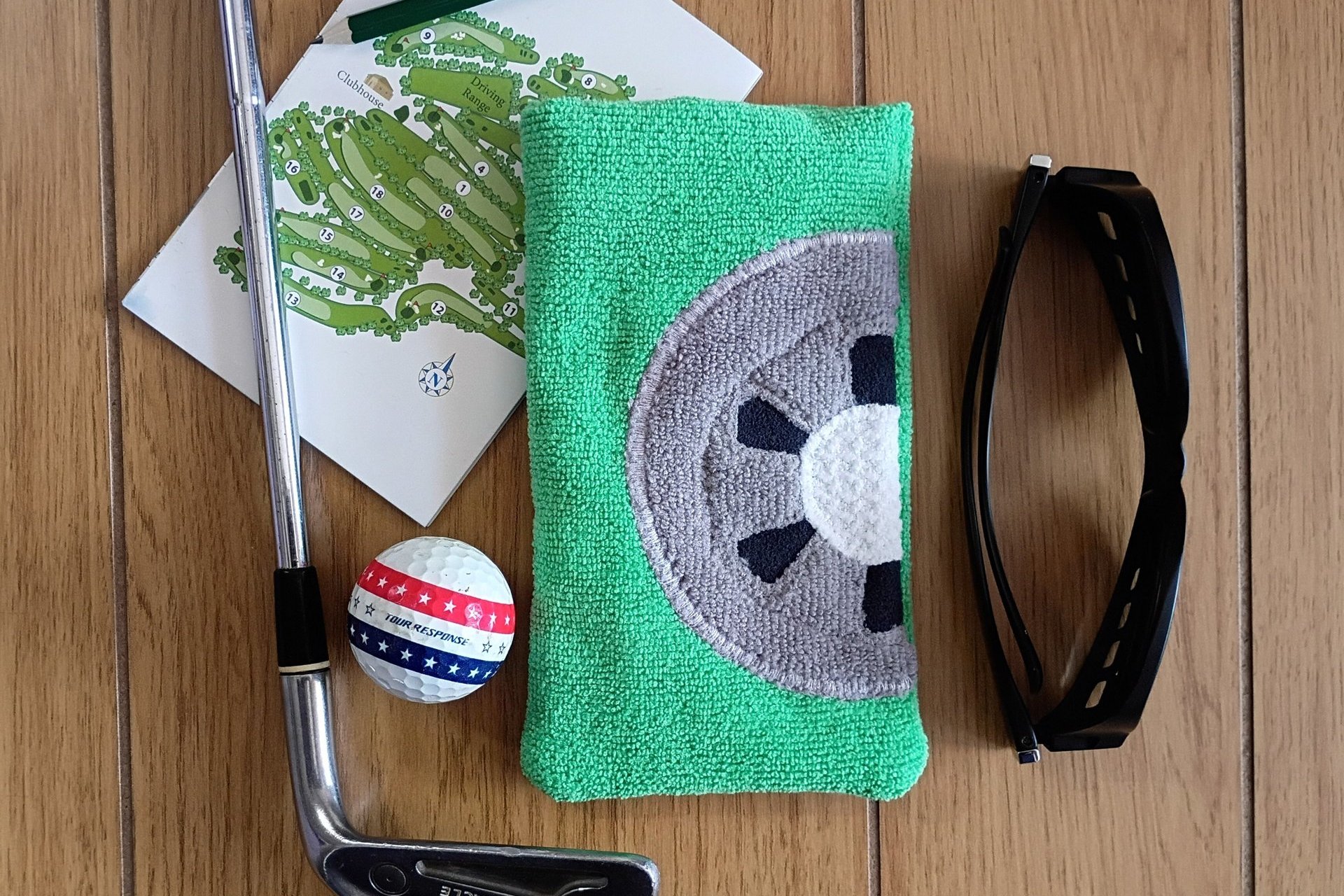Baseball Themed Microfiber Glasses/Cellphone Case, Cleaner and Case in One!