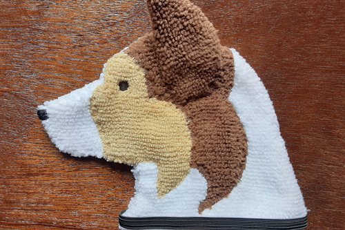 Smudge Dog Sheltie "Percy" Microfiber Covert Cleaning Cloth