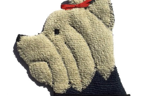 Smudge Dog Yorkie "Polly" Microfiber Covert Cleaning Cloth