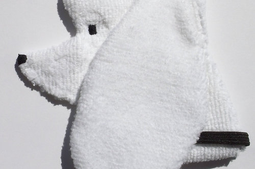 Smudge Dog Poodle "Sugar" Microfiber Covert Cleaning Cloth