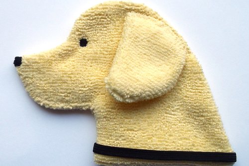 Smudge Dog Retriever "Joe" Microfiber  Covert Cleaning Cloth, Golden/Labrador Re