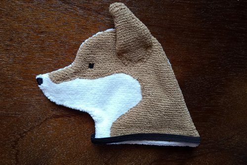 Smudge Dog Shiba Inu "Koji" Microfiber  Covert Cleaning Cloth